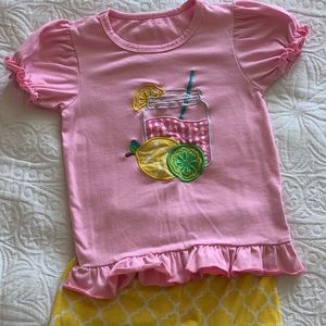 Girls Lemonade Set 4T